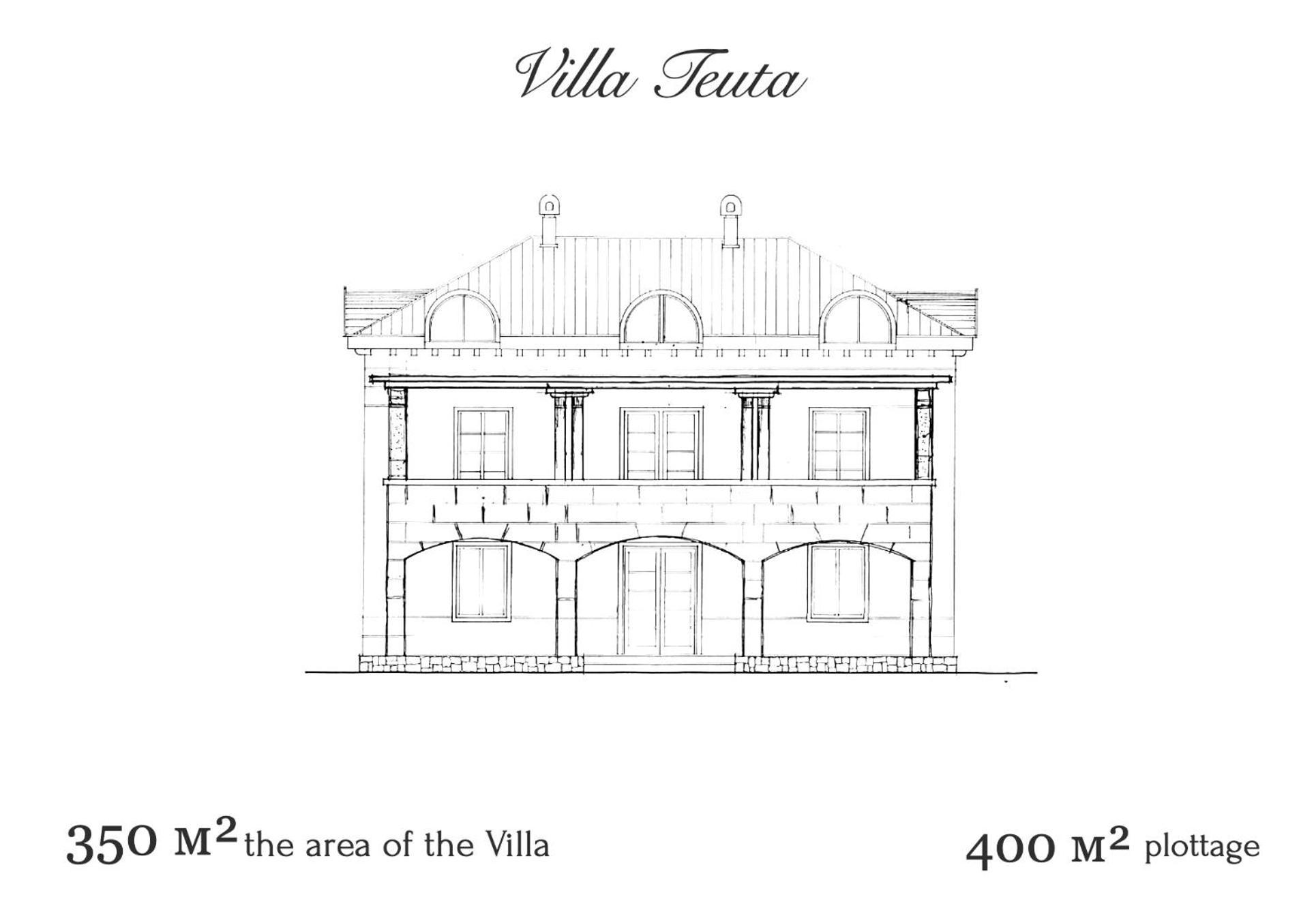Villa Teuta リサン エクステリア 写真